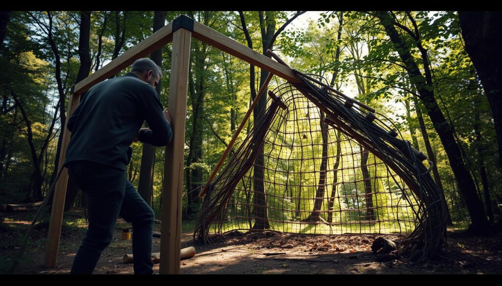 DIY shelter construction