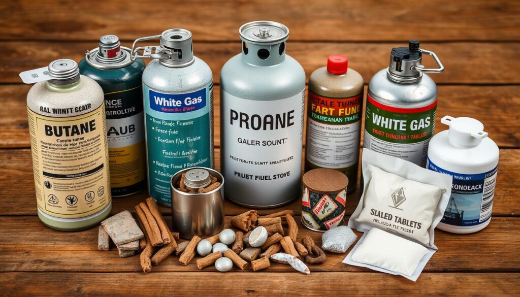 Portable Stove Fuel Types