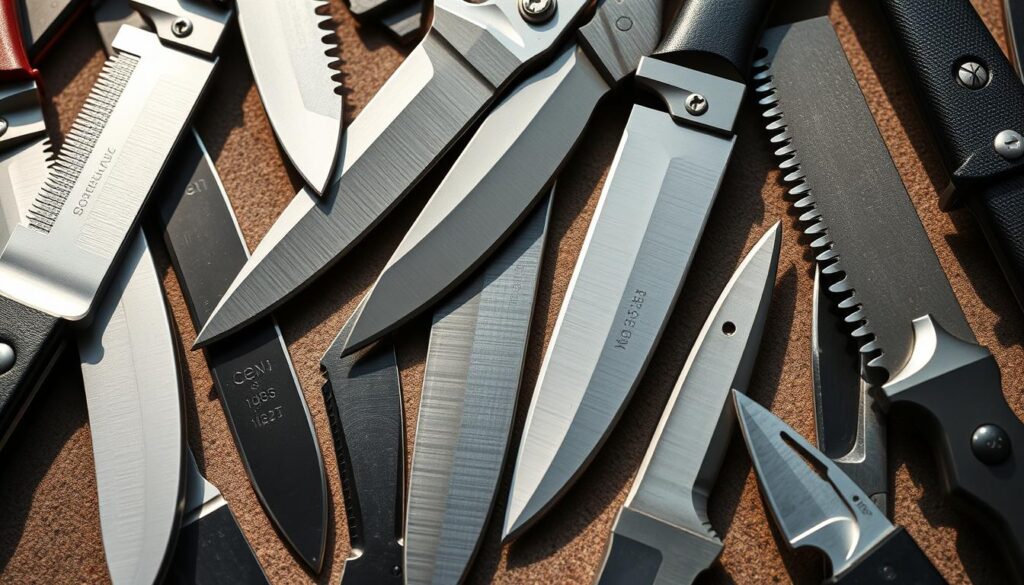 Survival Knife Blade Types