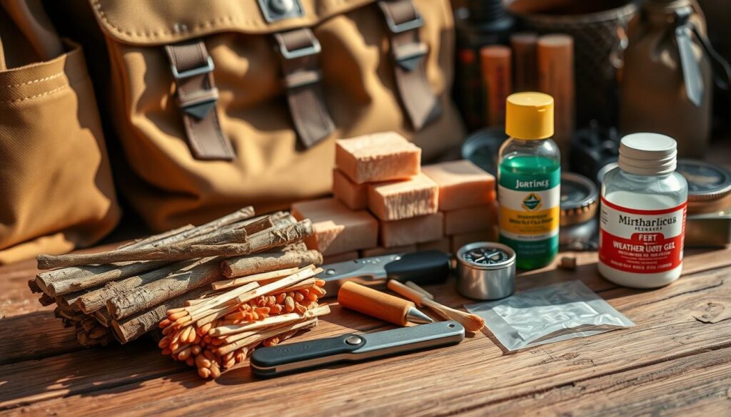 all-weather fire starter supplies