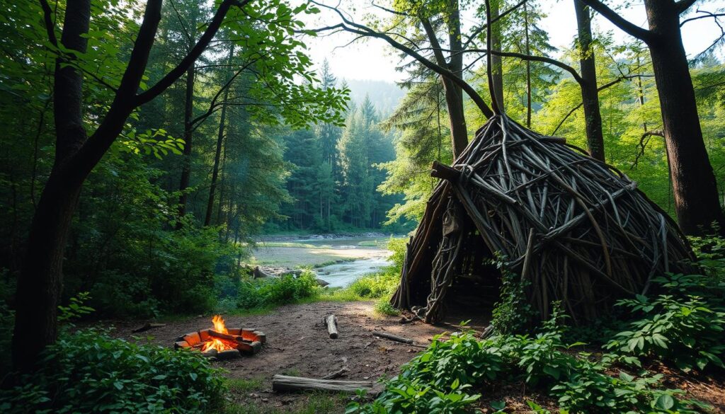 bushcraft shelter