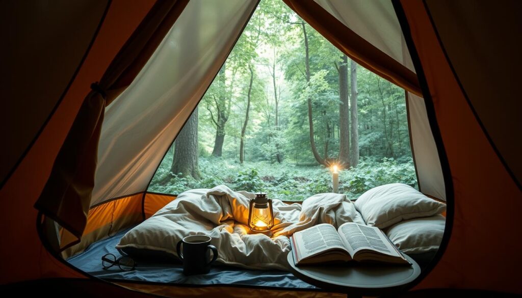 camping tent comfort