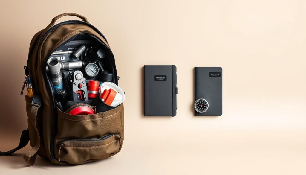 compact emergency backpack