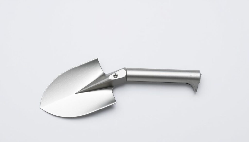 compact shovel with foldable mechanism