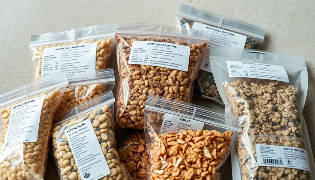 customized dry food rations