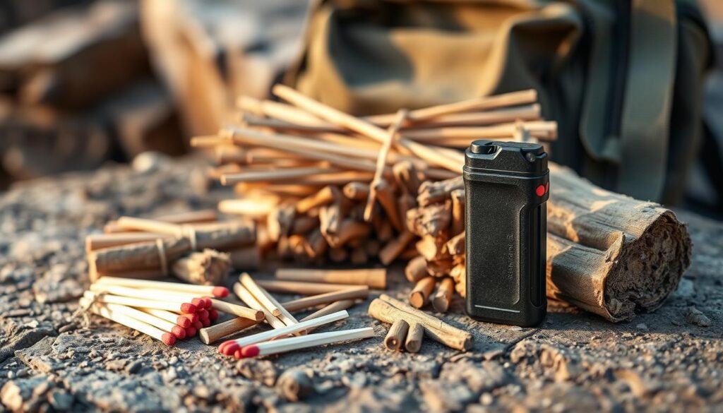 emergency fire starter kit