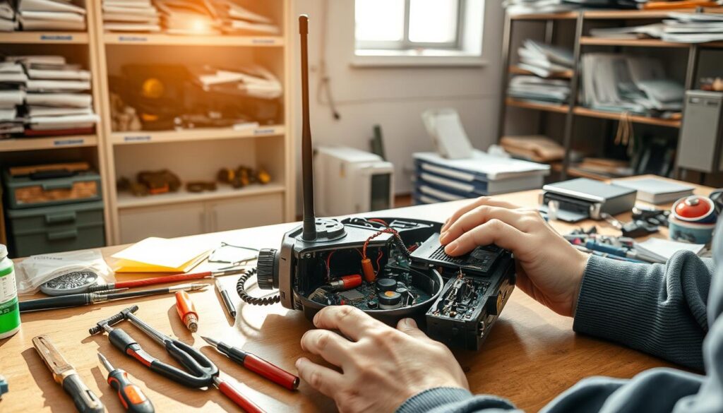 emergency radio maintenance