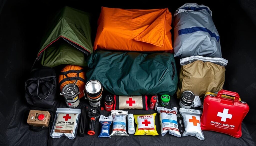 emergency shelter supplies