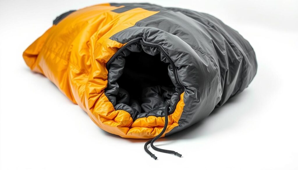 emergency thermal sleeping bag features