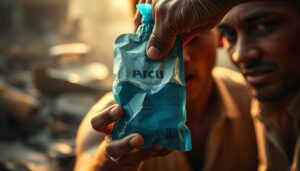 emergency water pouch
