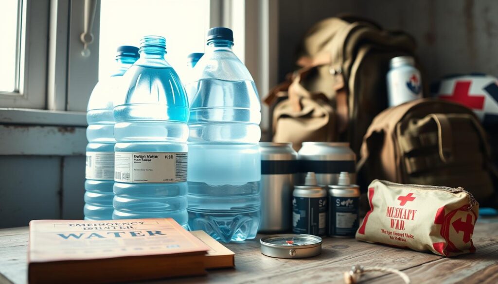 emergency water rations