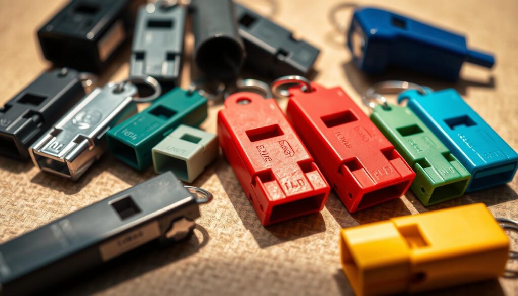 emergency whistles