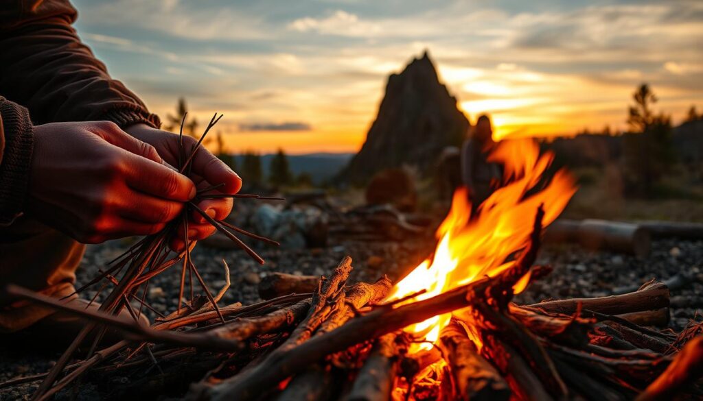 fire making materials