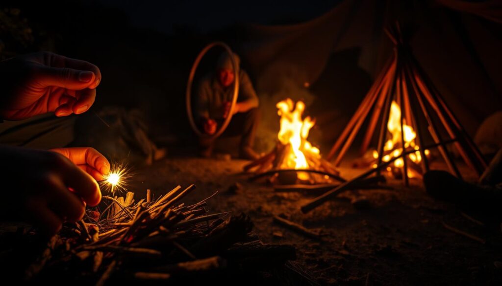 fire making techniques