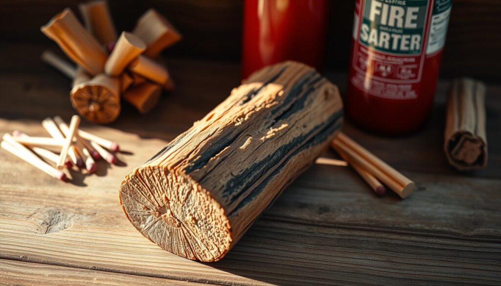 fire starter log safety