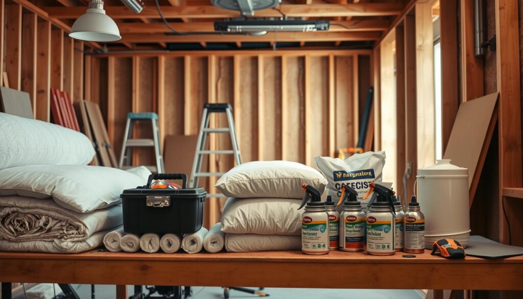 insulation installation preparation