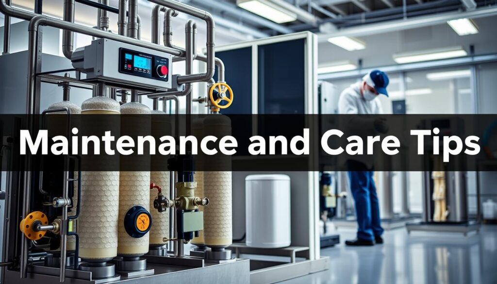 ion exchange filter maintenance tips