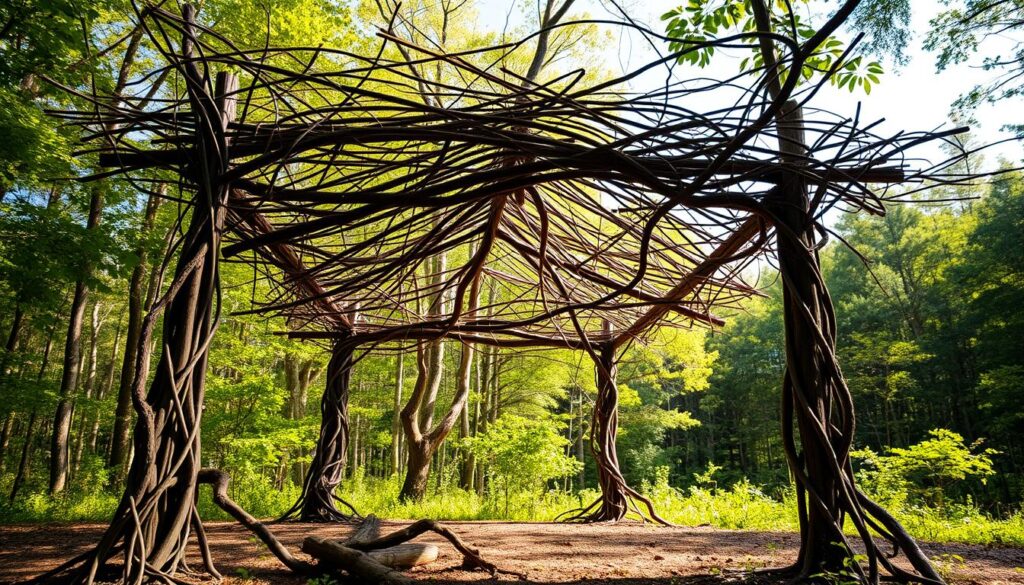 natural shelter framework