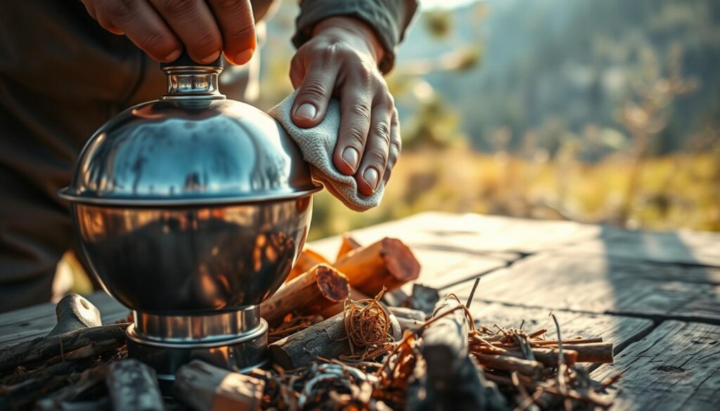 outdoor fire starter maintenance
