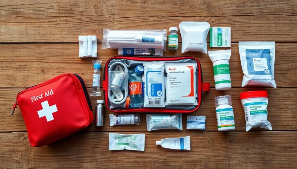 packing first aid kit for travel