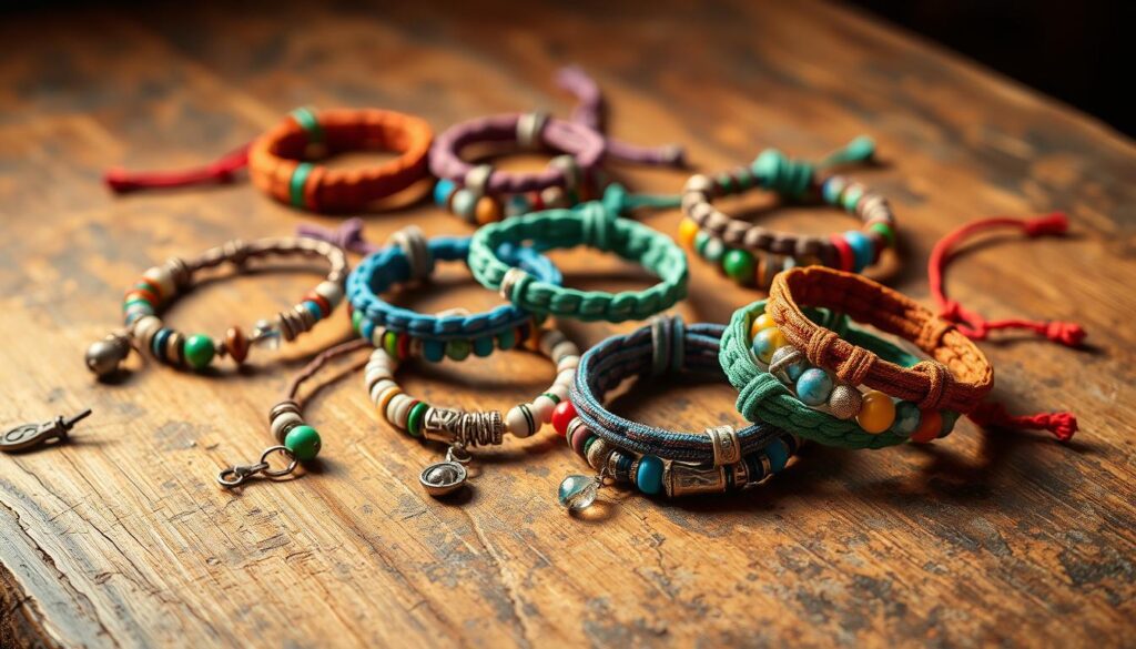 paracord customization with beads and charms