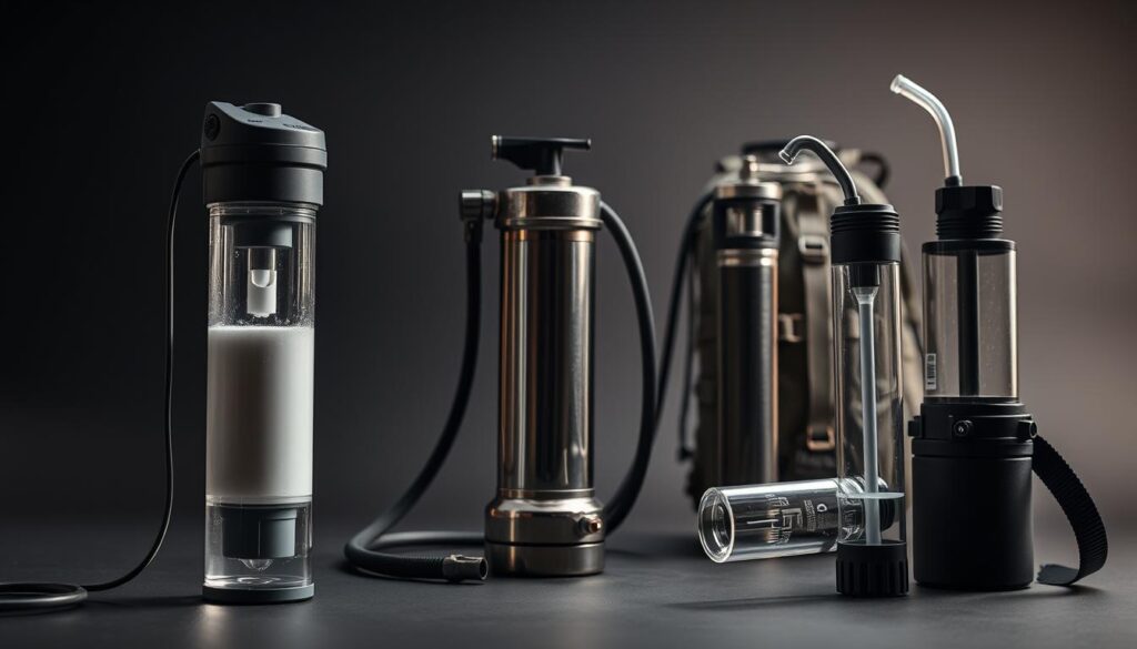 portable water purification devices