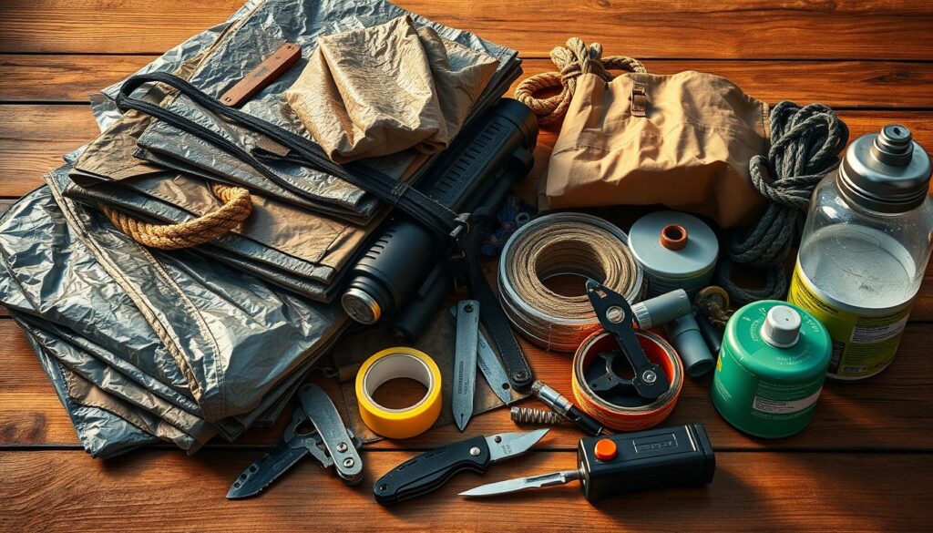 prepper shelter materials
