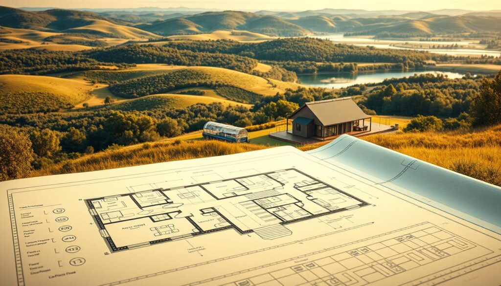self-sufficient dwelling planning