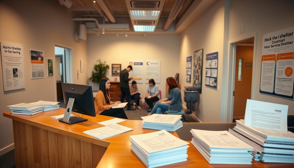 shelter application process