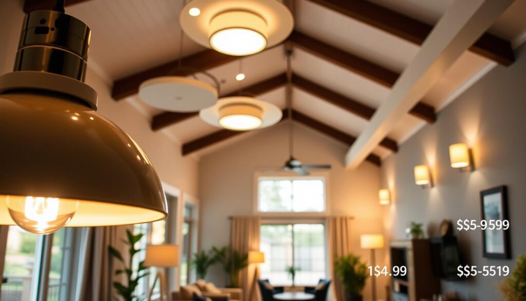 shelter lighting cost