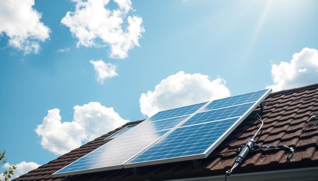 solar panel installation