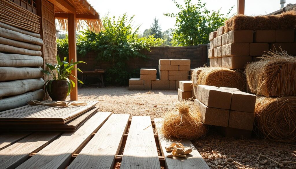 sustainable shelter building materials