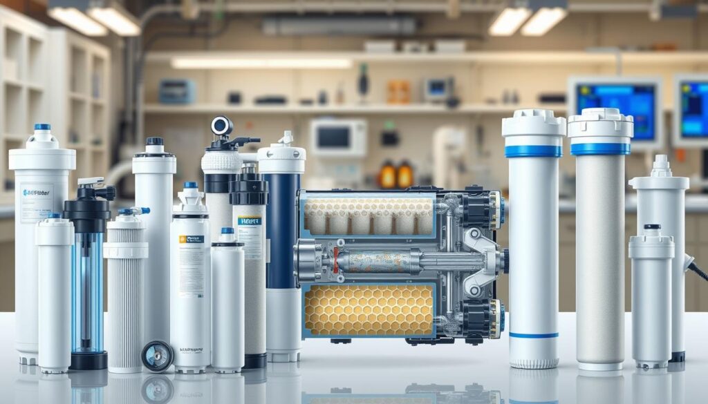 types of ion exchange filters
