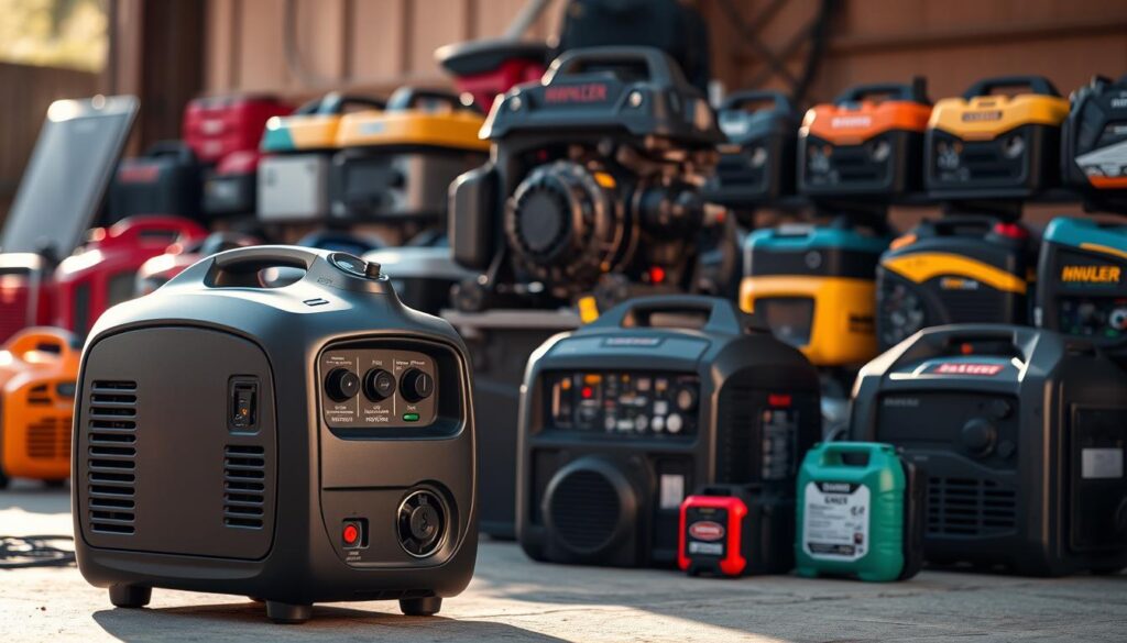 types of portable generators