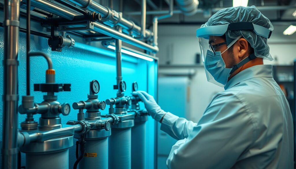 water purification system maintenance