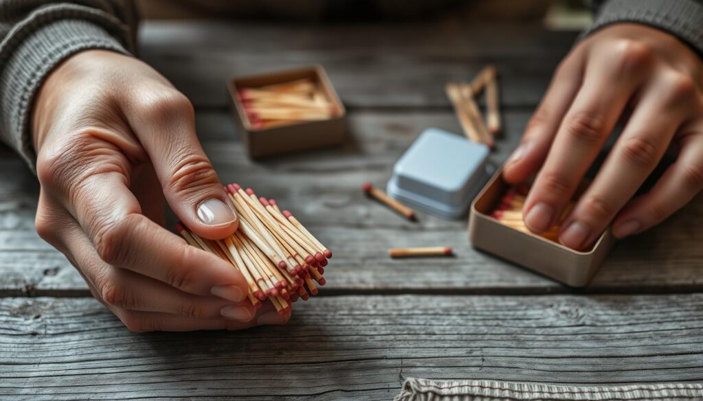 waterproof matches maintenance