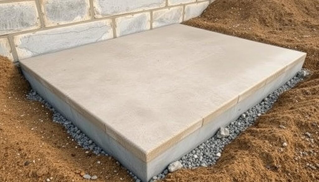 weatherproof shelter foundation